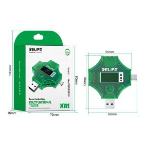 TESTER MULTIFUNCIONAL DE CORRIENTE Y VOLTAJE RELIFE XA1
