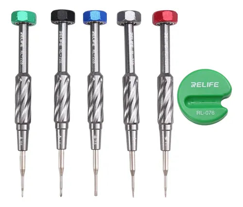SET DESTORNILLADOR PRECISION RELIFE RL-728A