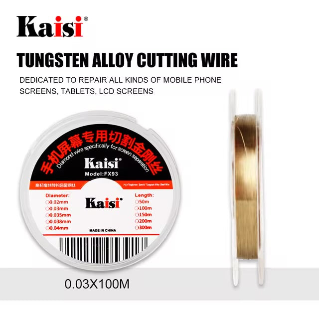 HILO SEPARADOR DE GLASS KAISI 0.3 MM