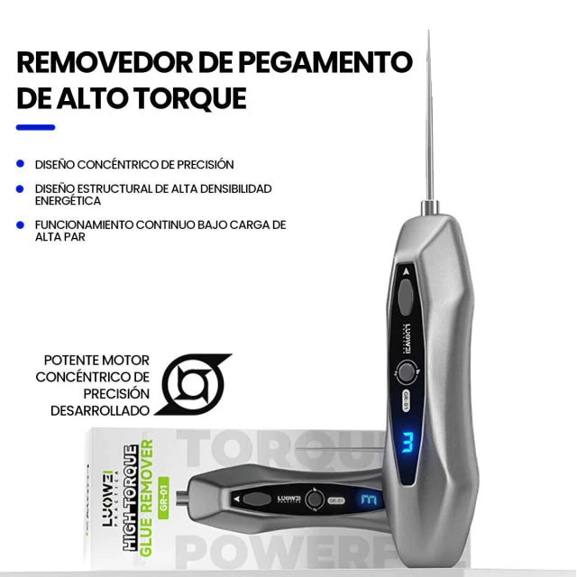 GR-01 REMOVEDOR DE PEGAMENTO LOUWEI DE ALTO TORQUE GR-01