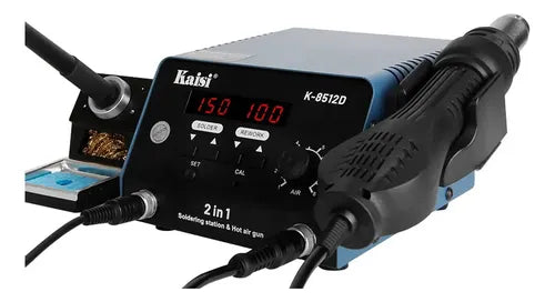 PISTOLA DE AIRE CALIENTE 2 EN 1 KAISI K-8512D