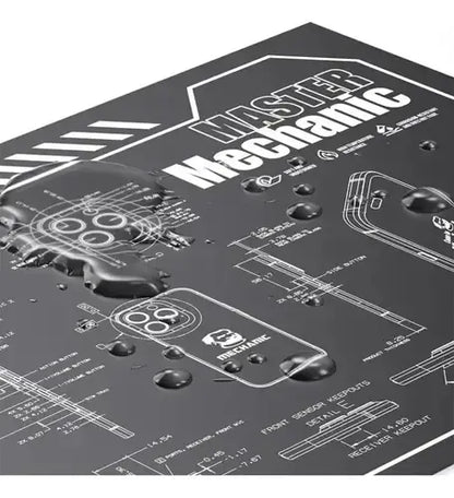ALFOMBRA MECHANIC V78 RESISTENTE A CALOR/ANTIESTATICA