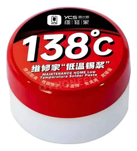 PASTA DE SOLDAR YCS 138° 50g