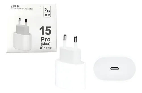 ADAPTADOR COMPATIBLE CON IPHONE 16 35W
