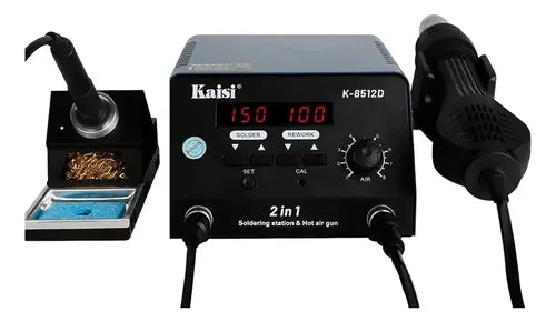 PISTOLA DE AIRE CALIENTE 2 EN 1 KAISI K-8512D