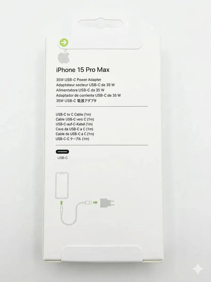 CARGADOR COMPATIBLE CON IPHONE C A C 35W