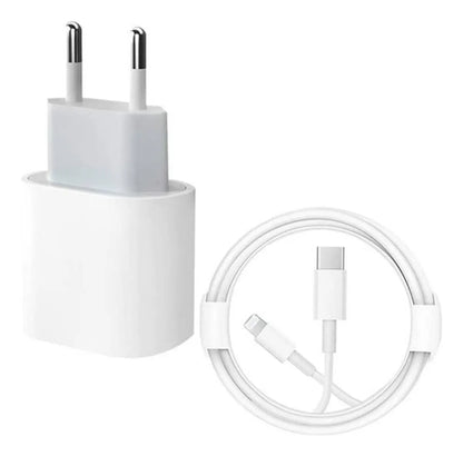 CARGADOR COMPATIBLE CON IPHONE 20W CON CABLE