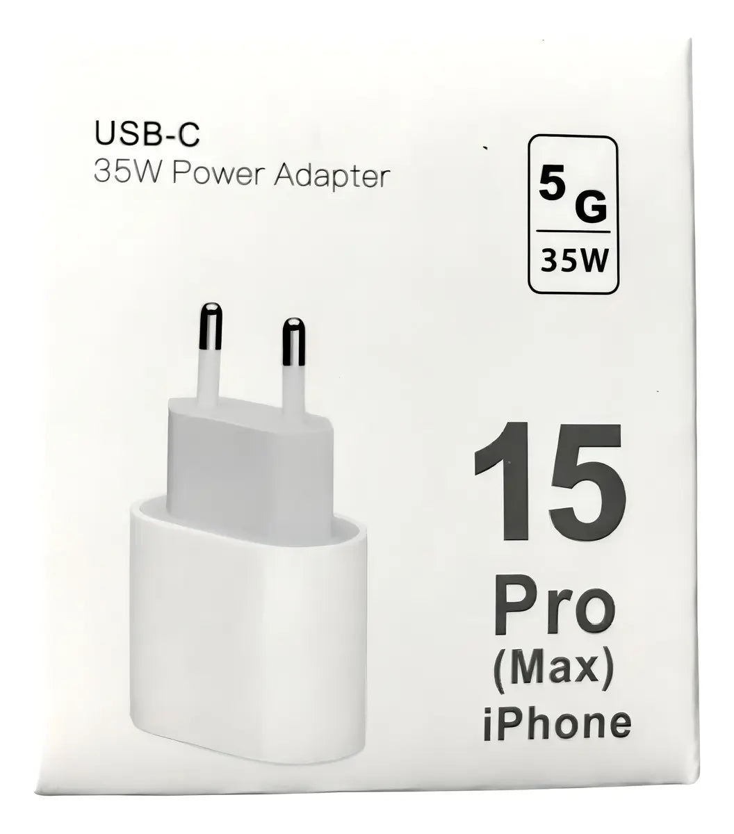 ADAPTADOR COMPATIBLE CON IPHONE 16 35W