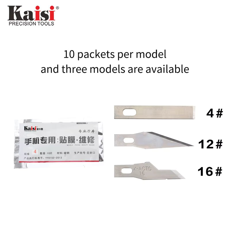 BISTURI SET 10PCS KAISI