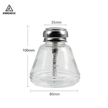 DISPENSADOR ALCOHOL DE VIDRIO DKT
