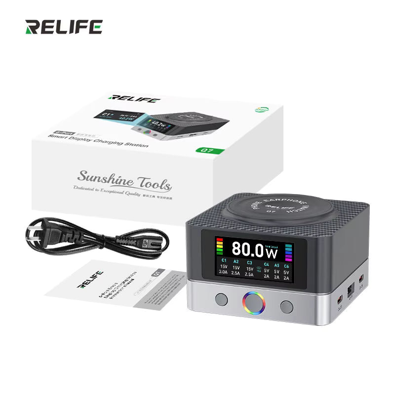 CARGADOR MULTIPUERTO RELIFE Q7