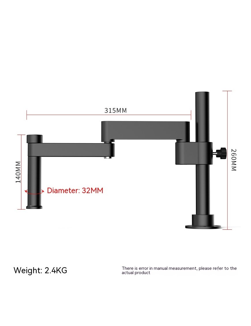 BRAZO PARA MICROSCOPIO LOUWEI LW-017