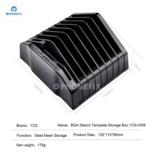 CAJA ORGANIZADORA YCS DE PLANTILLAS DE REBALLING