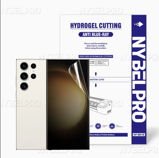LAMINAS HIDROGEL ANTIBLUE TPU NP-M01B 50 PCS