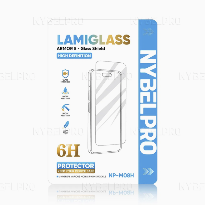 LAMINAS LAMIGLASS HD NP-M08H 50 PCS