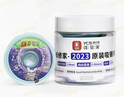 MALLA DESOLDADORA GOOT WICK CP-2515 2.5MM/ (YCS 2.0MM 006)