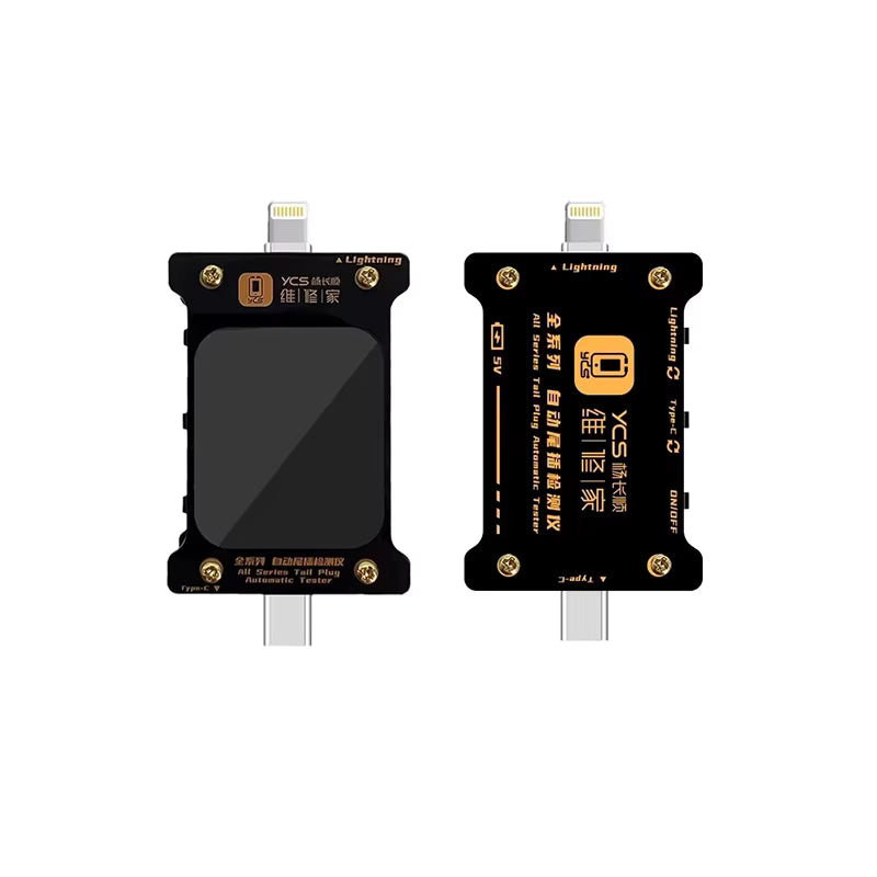 Probador inteligente de puerto de carga YCS Lightning y USB-C – imagen 1
