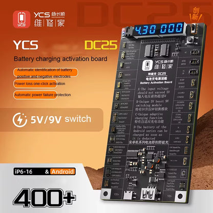 PLACA DE ACTIVACION DE BATERIA YCS DC25 HASTA 16 PRO MAX