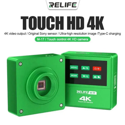 CAMARA DE MICROSCOPIO 4K TOUCH CONTROL RELIFE M-17