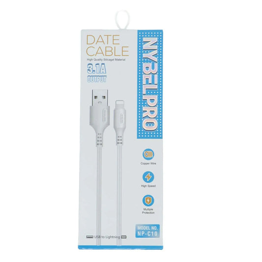 CABLE USB A LIGHTING 3.1 A. NYBELPRO