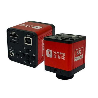 CAMARA DE MICROSCOPIO 4K HD YCS ROJA