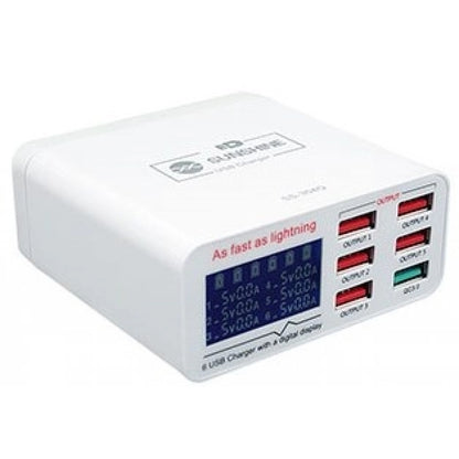 CARGADOR / TESTER MULTIPUERTOS SUNSHINE SS-304Q