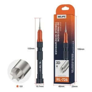 DESTORNILLADOR DINAMOMETRICO DE PRECISION RELIFE RL-726 0.8 STAR