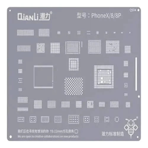 stencil iPhone X/8/8 PLUS QIANLI