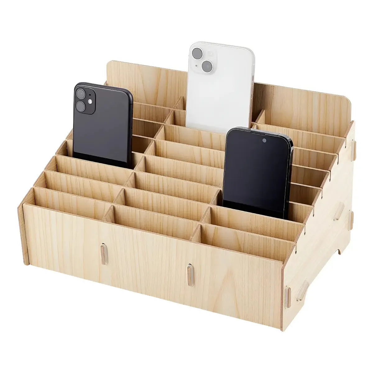 CAJA ORGANIZADORA TELEFONOS 24 COMP.